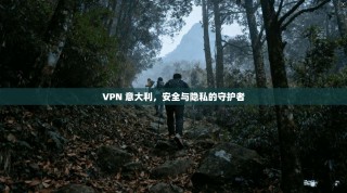 VPN 意大利，安全与隐私的守护者