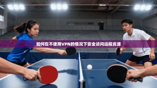 如何在不使用VPN的情况下安全访问远程资源