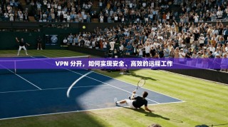 VPN 分开，如何实现安全、高效的远程工作