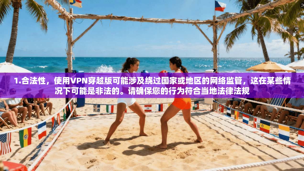 1.合法性，使用VPN穿越版可能涉及绕过国家或地区的网络监管，这在某些情况下可能是非法的。请确保您的行为符合当地法律法规  第1张
