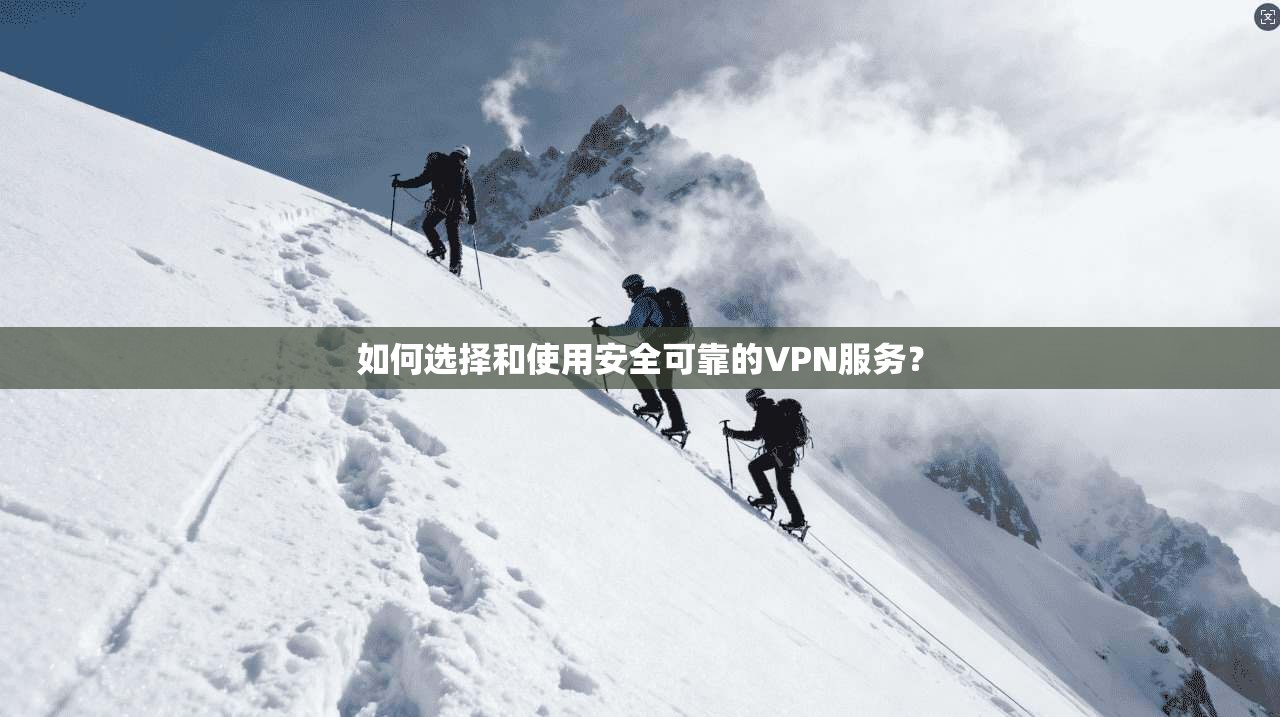 如何选择和使用安全可靠的VPN服务？  第1张