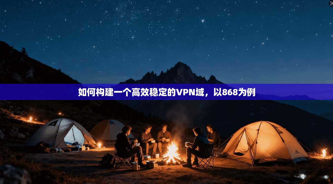 如何构建一个高效稳定的VPN域，以868为例  第1张