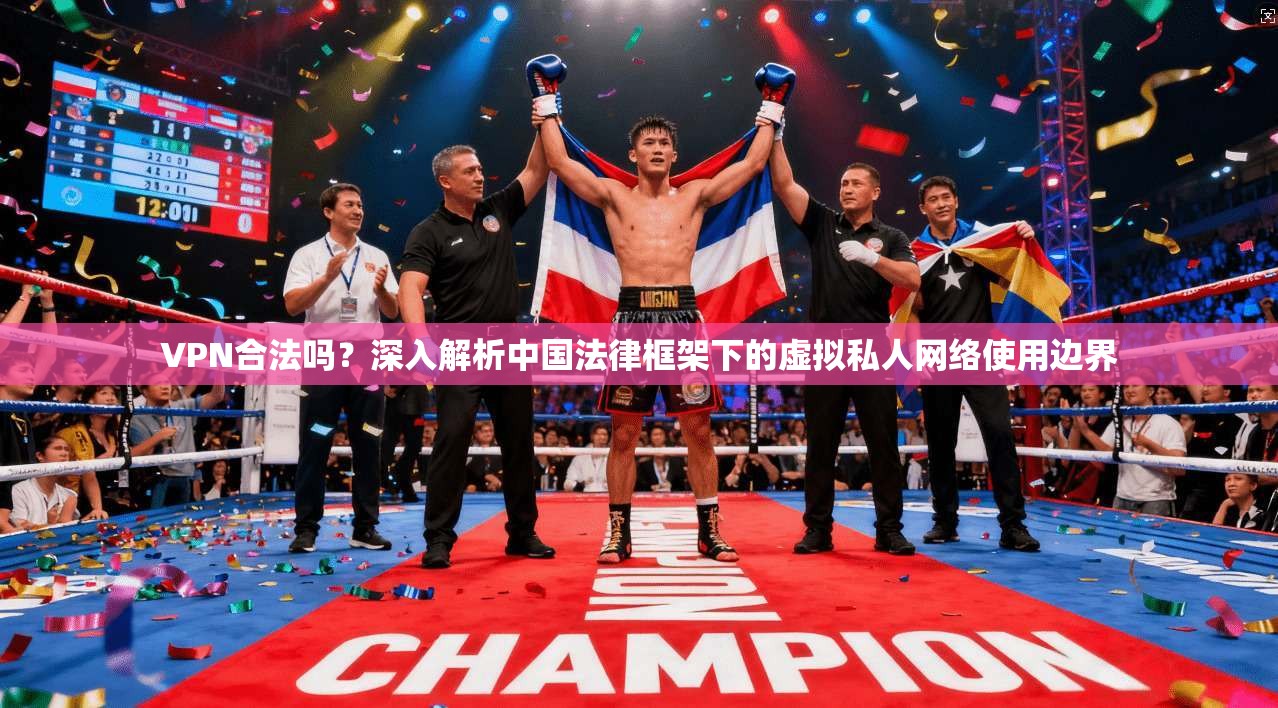 VPN合法吗？深入解析中国法律框架下的虚拟私人网络使用边界