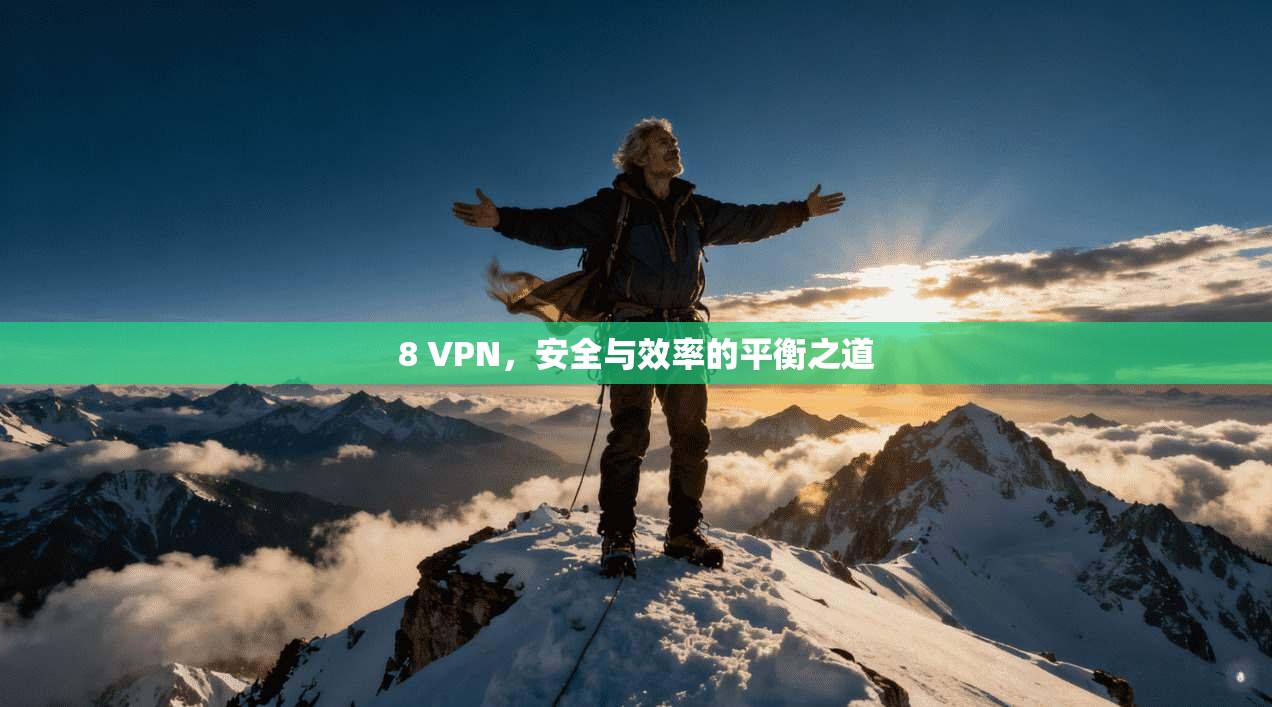 8 VPN,安全与效率的平衡之道 8 VPN,安全与效率的平衡之道