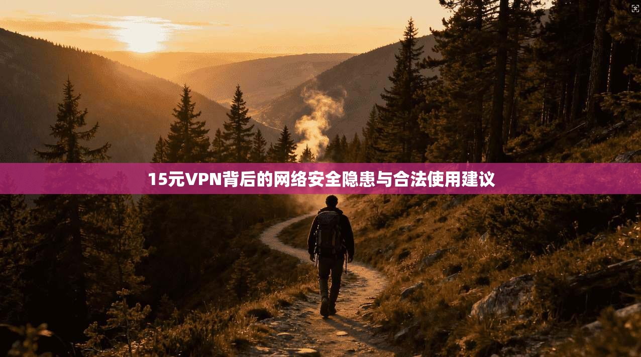 15元VPN背后的网络安全隐患与合法使用建议