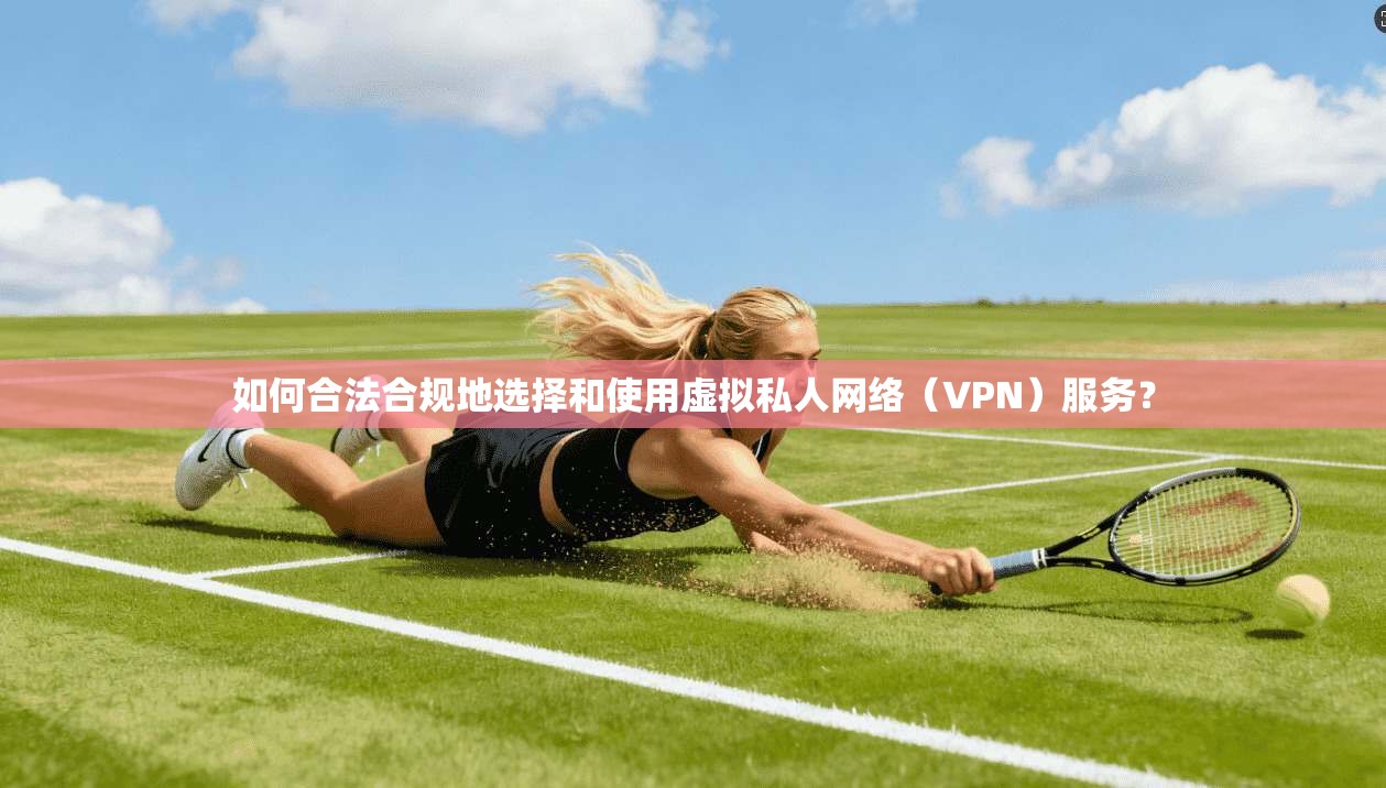 如何合法合规地选择和使用虚拟私人网络（VPN）服务？