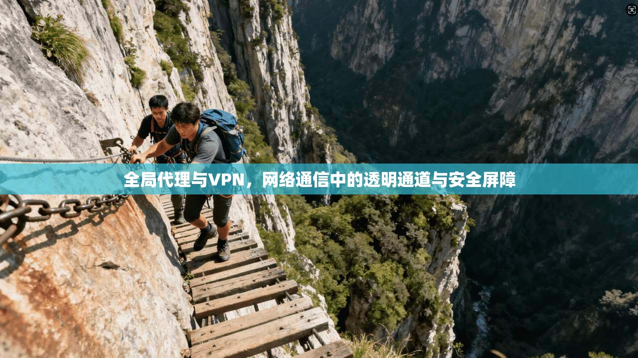 全局代理与VPN，网络通信中的透明通道与安全屏障