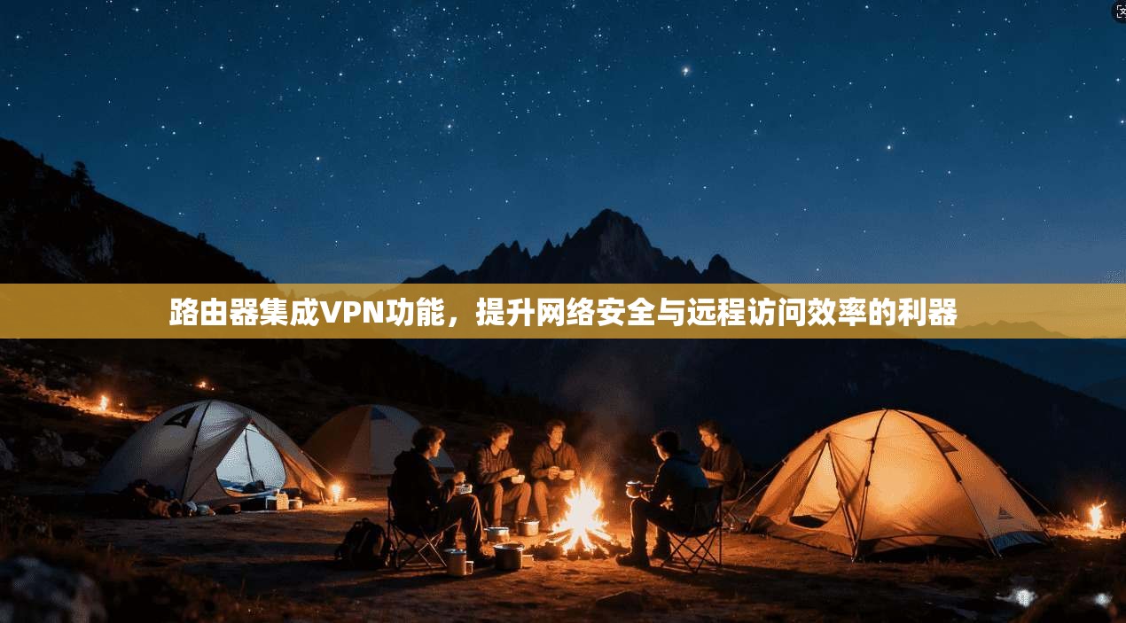 路由器集成VPN功能,提升网络安全与远程访问效率的利器 路由器集成VPN功能,提升网络安全与远程访问效率的利器