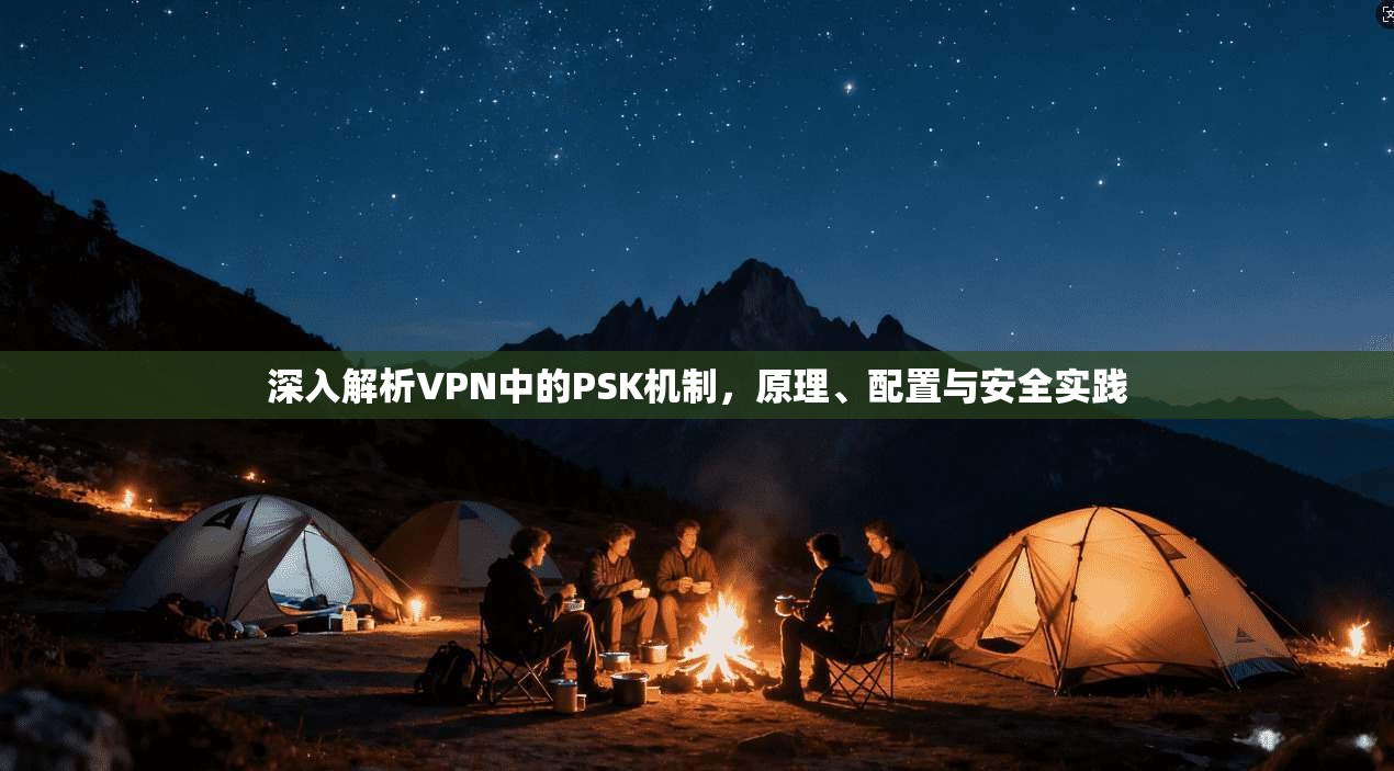 深入解析VPN中的PSK机制，原理、配置与安全实践