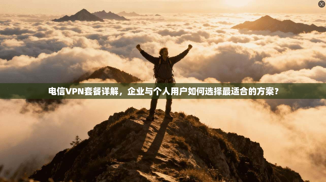 电信VPN套餐详解,企业与个人用户如何选择最适合的方案? 电信VPN套餐详解,企业与个人用户如何选择最适合的方案?