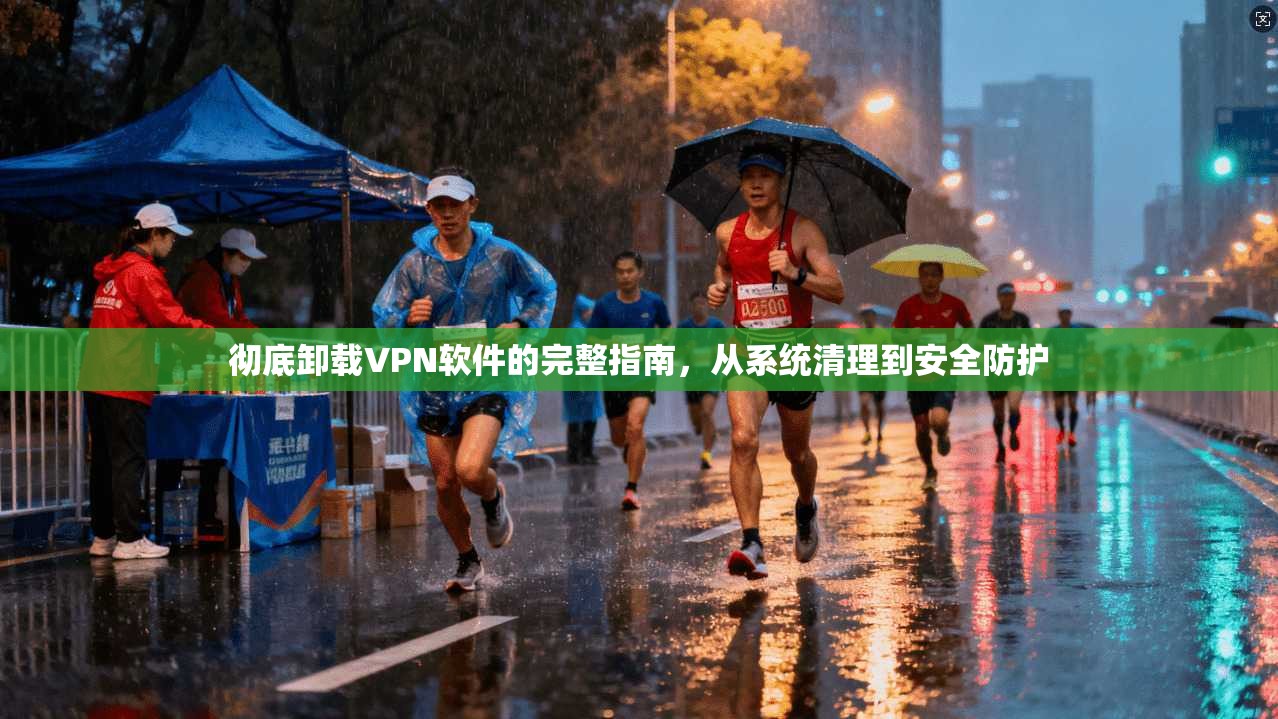 彻底卸载VPN软件的完整指南，从系统清理到安全防护