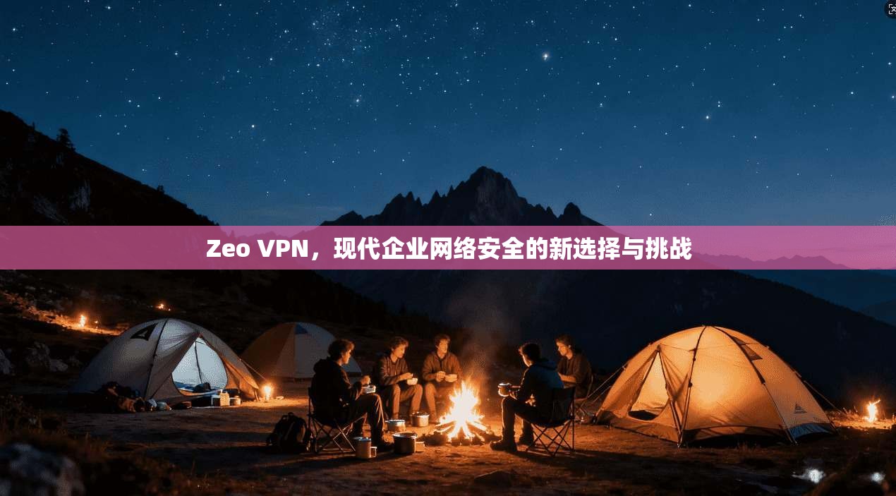 Zeo VPN，现代企业网络安全的新选择与挑战