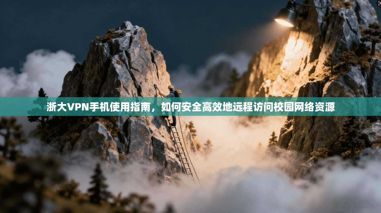 浙大VPN手机使用指南，如何安全高效地远程访问校园网络资源