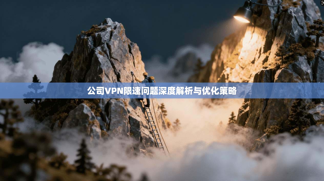 公司VPN限速问题深度解析与优化策略