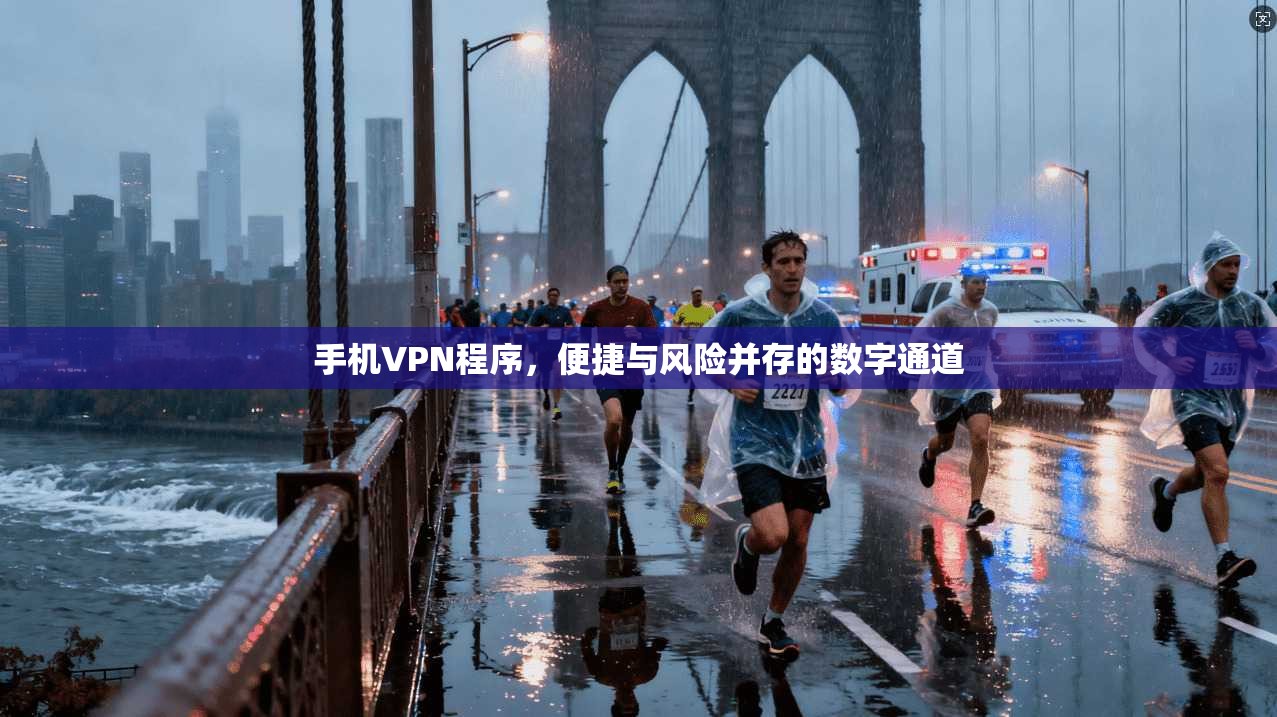 手机VPN程序，便捷与风险并存的数字通道