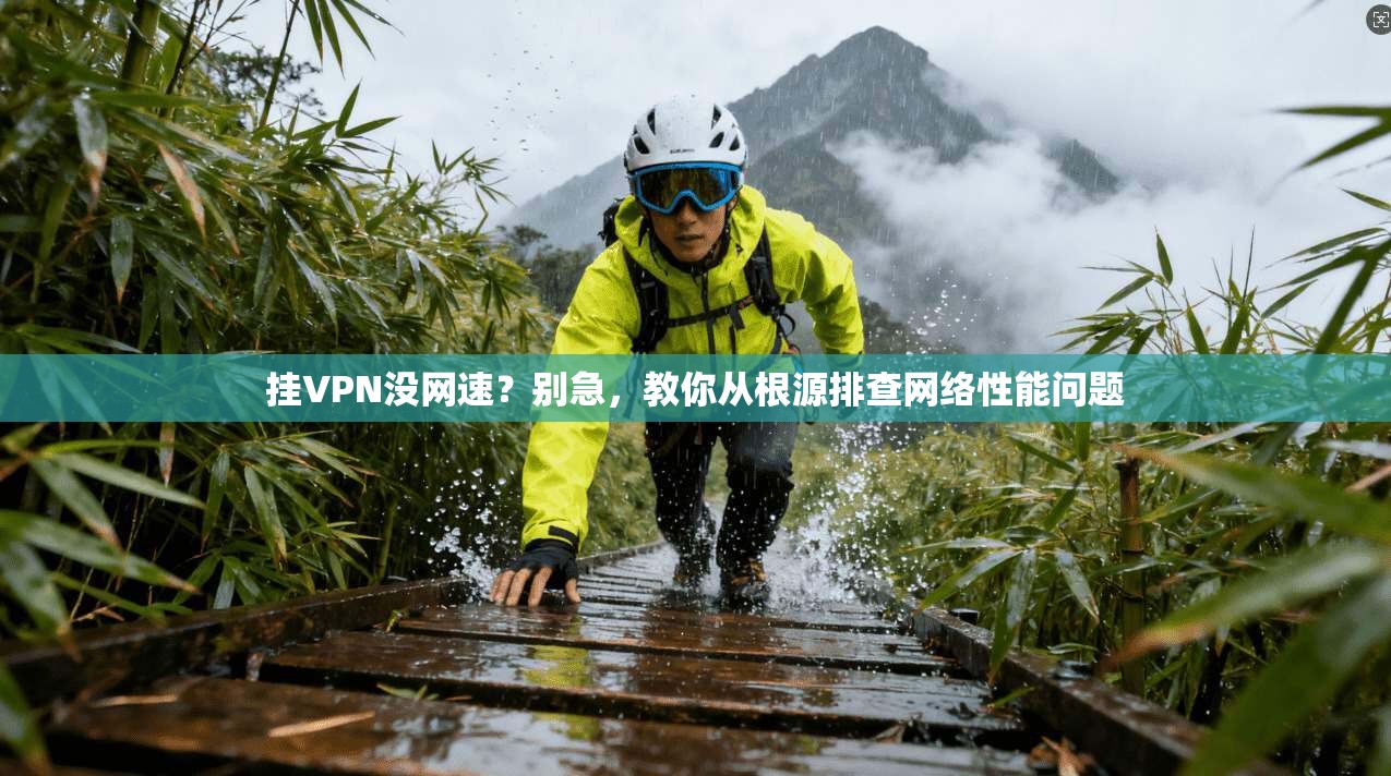 挂VPN没网速？别急，教你从根源排查网络性能问题
