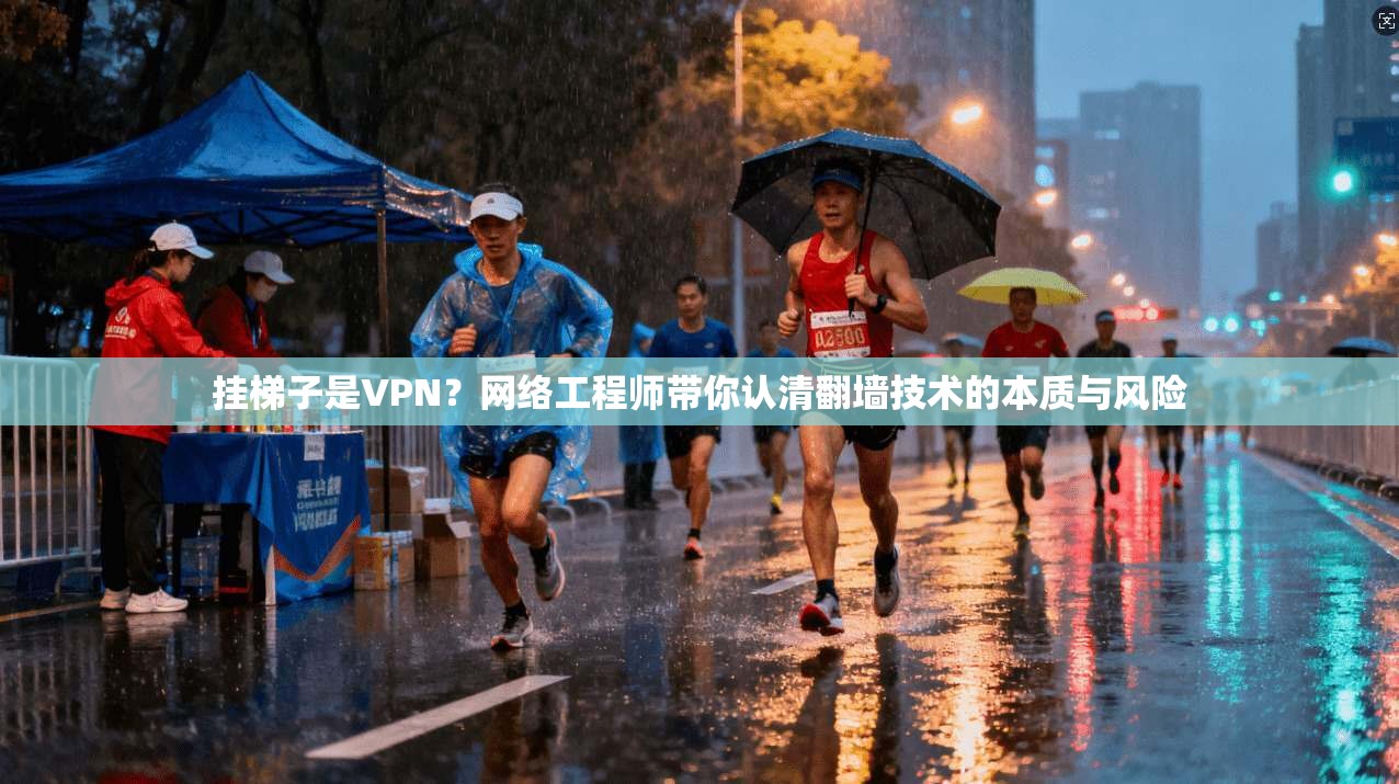 挂梯子是VPN？网络工程师带你认清翻墙技术的本质与风险