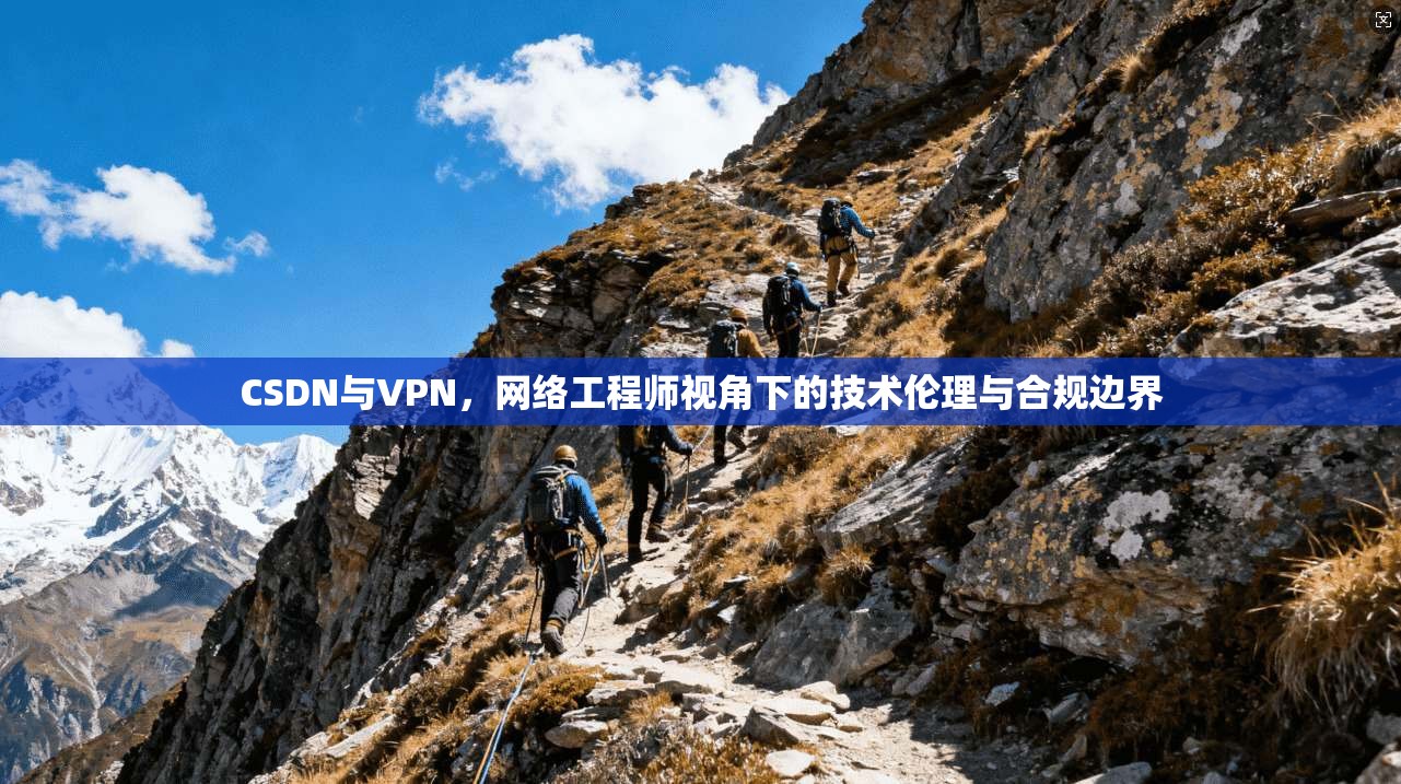 CSDN与VPN，网络工程师视角下的技术伦理与合规边界