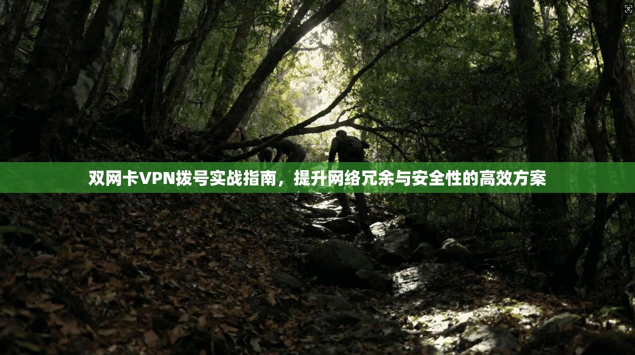 双网卡VPN拨号实战指南,提升网络冗余与安全性的高效方案