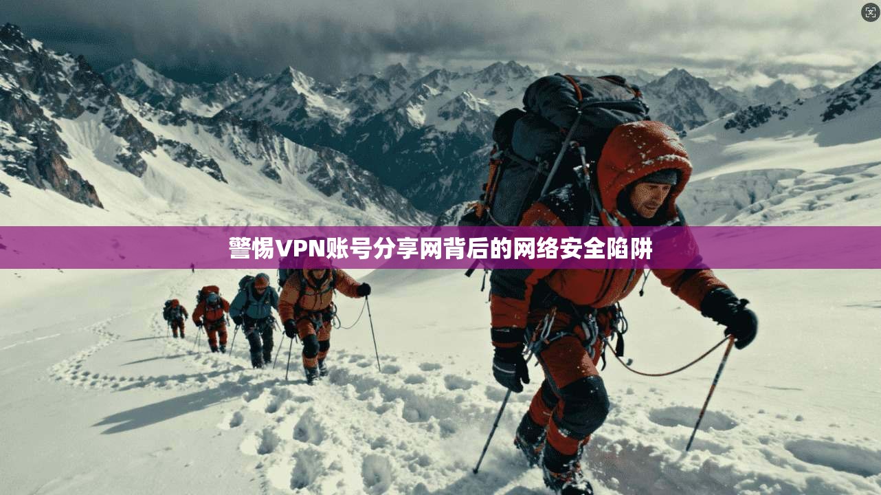 警惕VPN账号分享网背后的网络安全陷阱