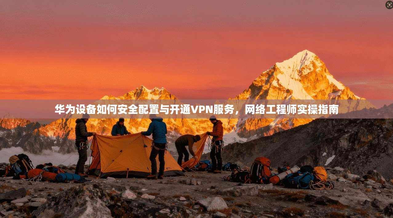 华为设备如何安全配置与开通VPN服务，网络工程师实操指南