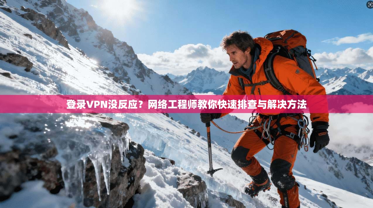 登录VPN没反应？网络工程师教你快速排查与解决方法