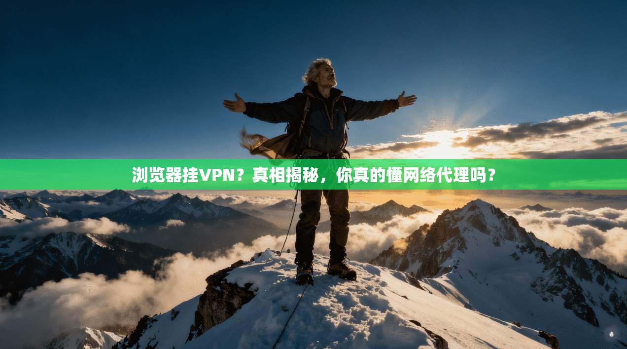 浏览器挂VPN？真相揭秘，你真的懂网络代理吗？