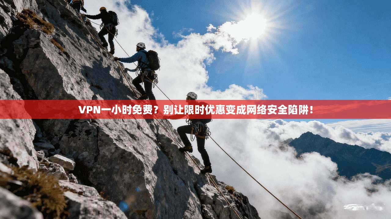 VPN一小时免费？别让限时优惠变成网络安全陷阱！