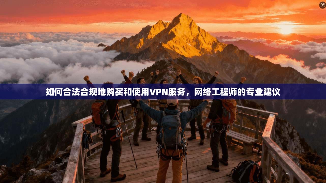 如何合法合规地购买和使用VPN服务，网络工程师的专业建议