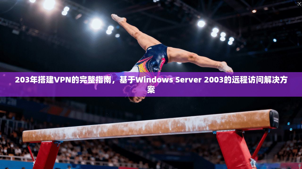 203年搭建VPN的完整指南，基于Windows Server 2003的远程访问解决方案