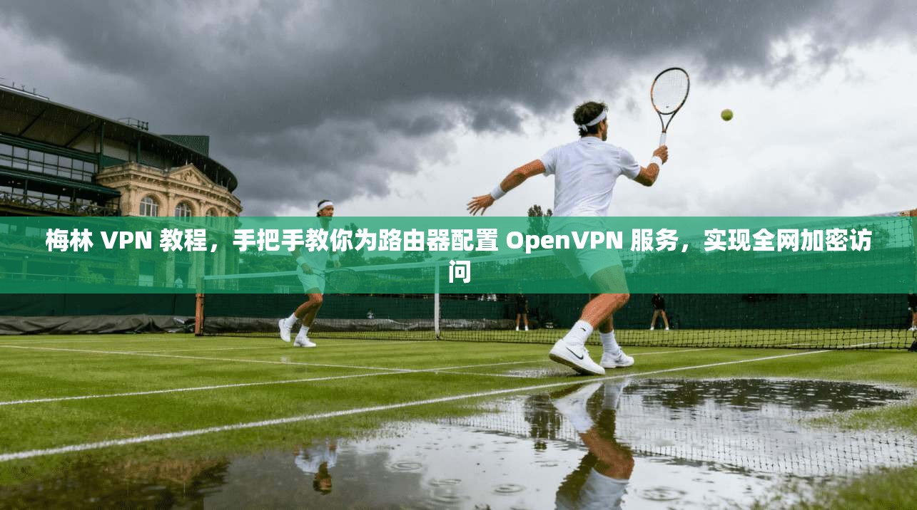 梅林 VPN 教程，手把手教你为路由器配置 OpenVPN 服务，实现全网加密访问