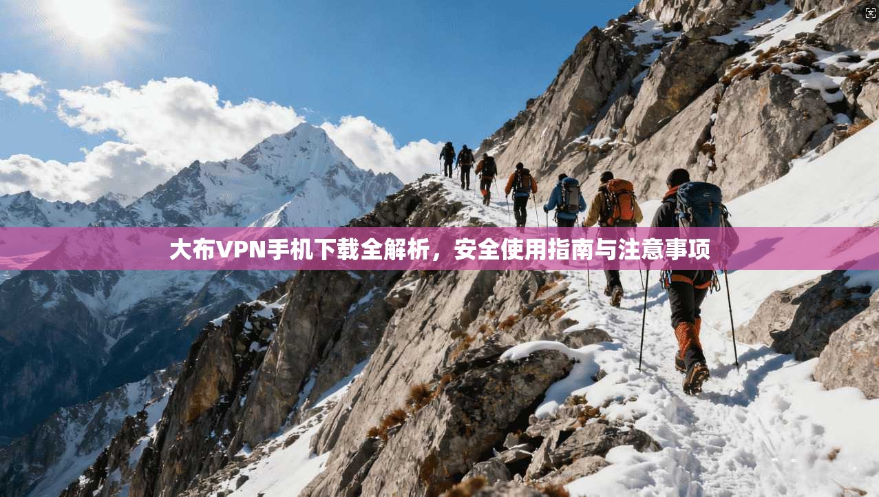 大布VPN手机下载全解析，安全使用指南与注意事项