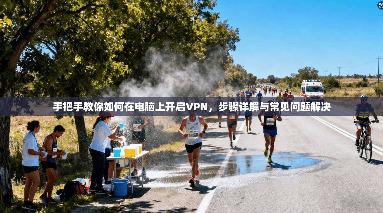 手把手教你如何在电脑上开启VPN，步骤详解与常见问题解决