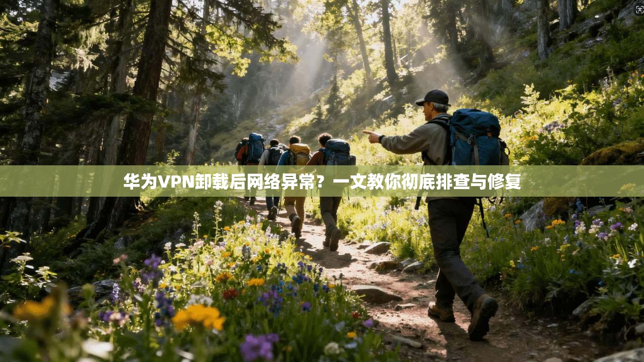 华为VPN卸载后网络异常？一文教你彻底排查与修复