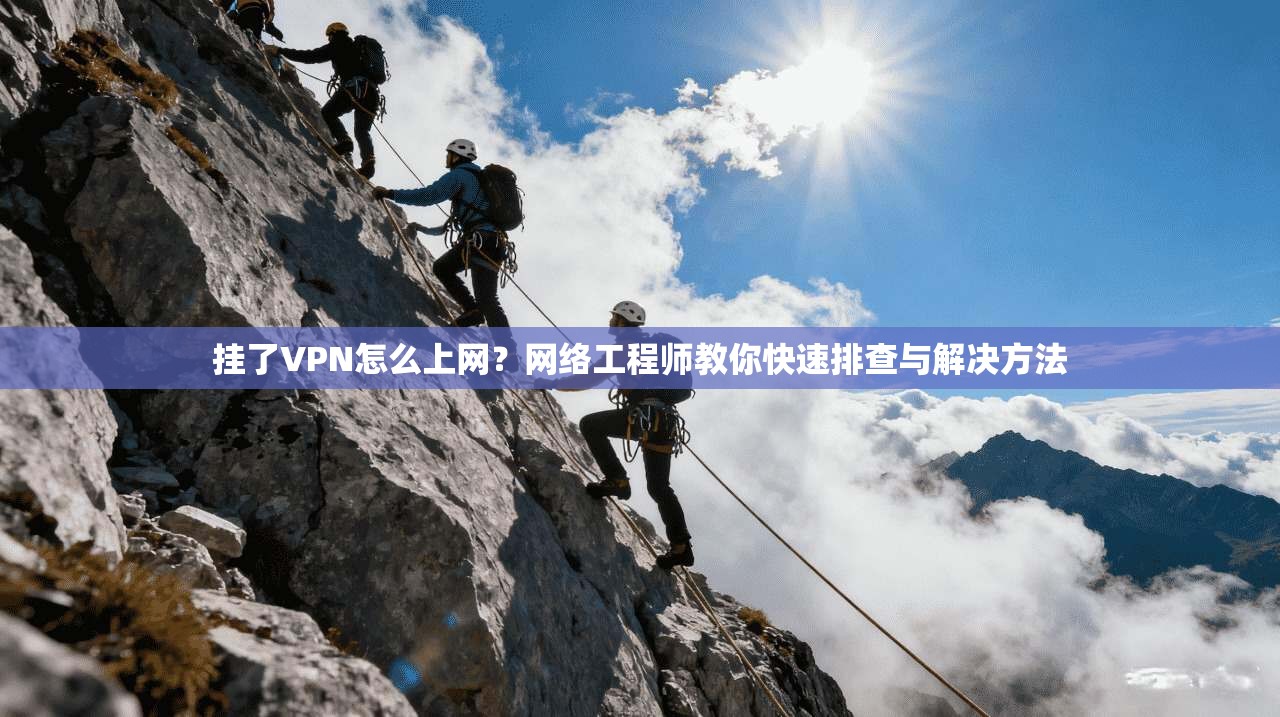挂了VPN怎么上网？网络工程师教你快速排查与解决方法