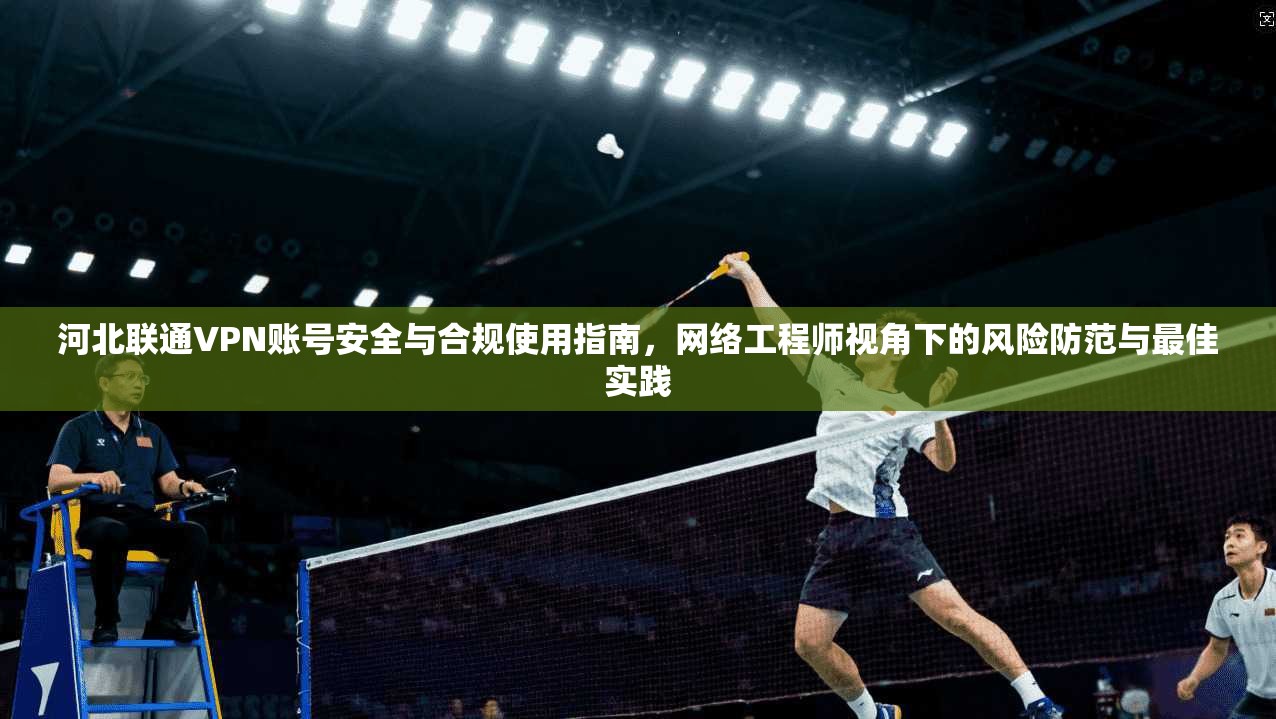 河北联通VPN账号安全与合规使用指南，网络工程师视角下的风险防范与最佳实践