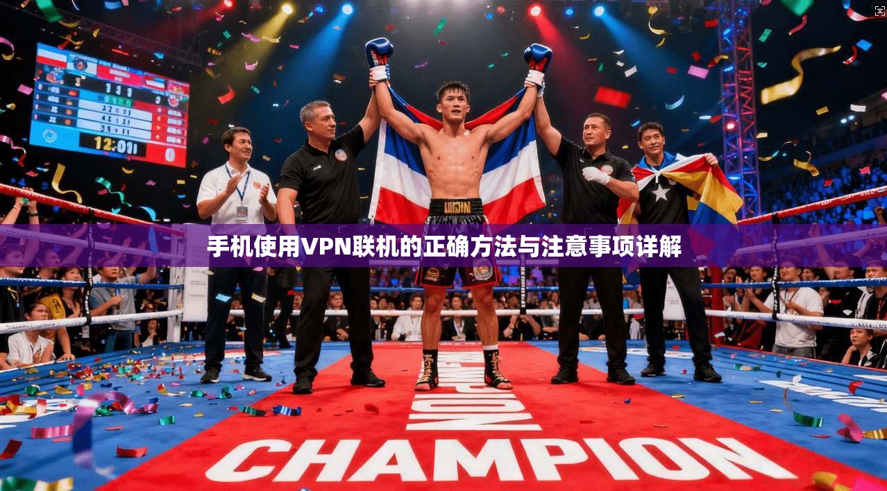 手机使用VPN联机的正确方法与注意事项详解