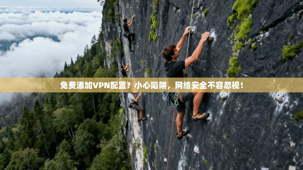 免费添加VPN配置？小心陷阱，网络安全不容忽视！