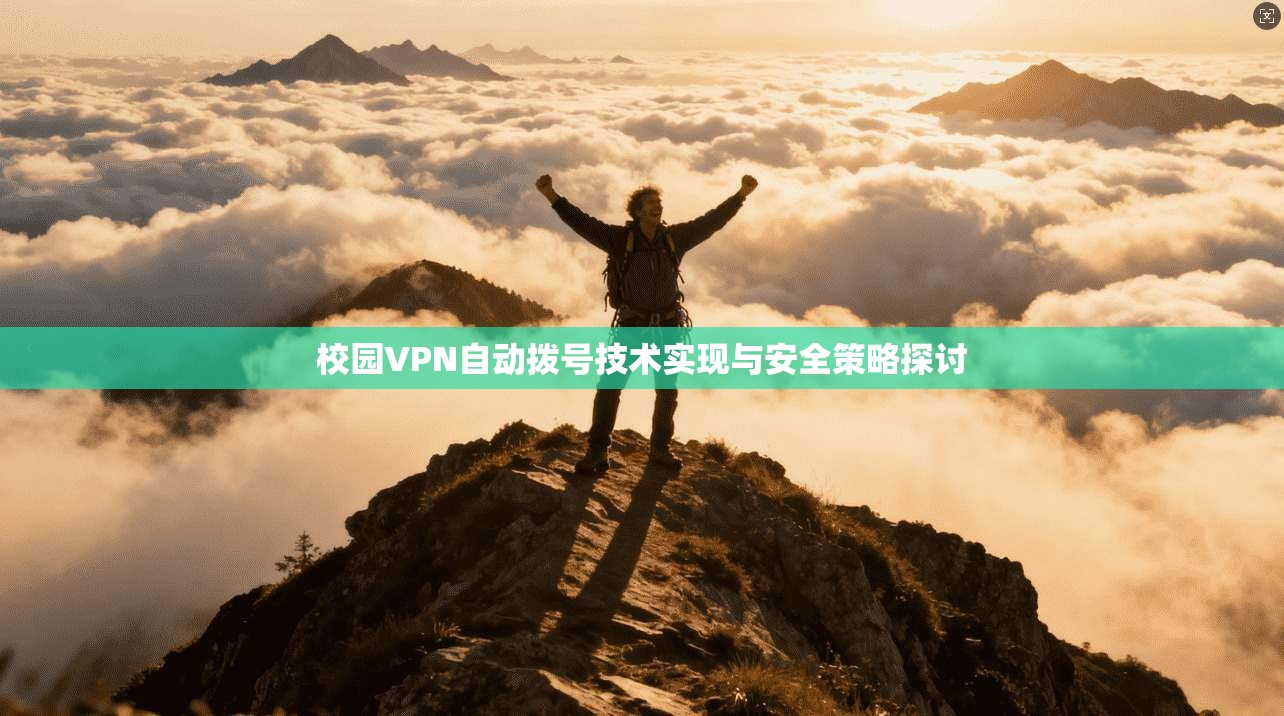 校园VPN自动拨号技术实现与安全策略探讨