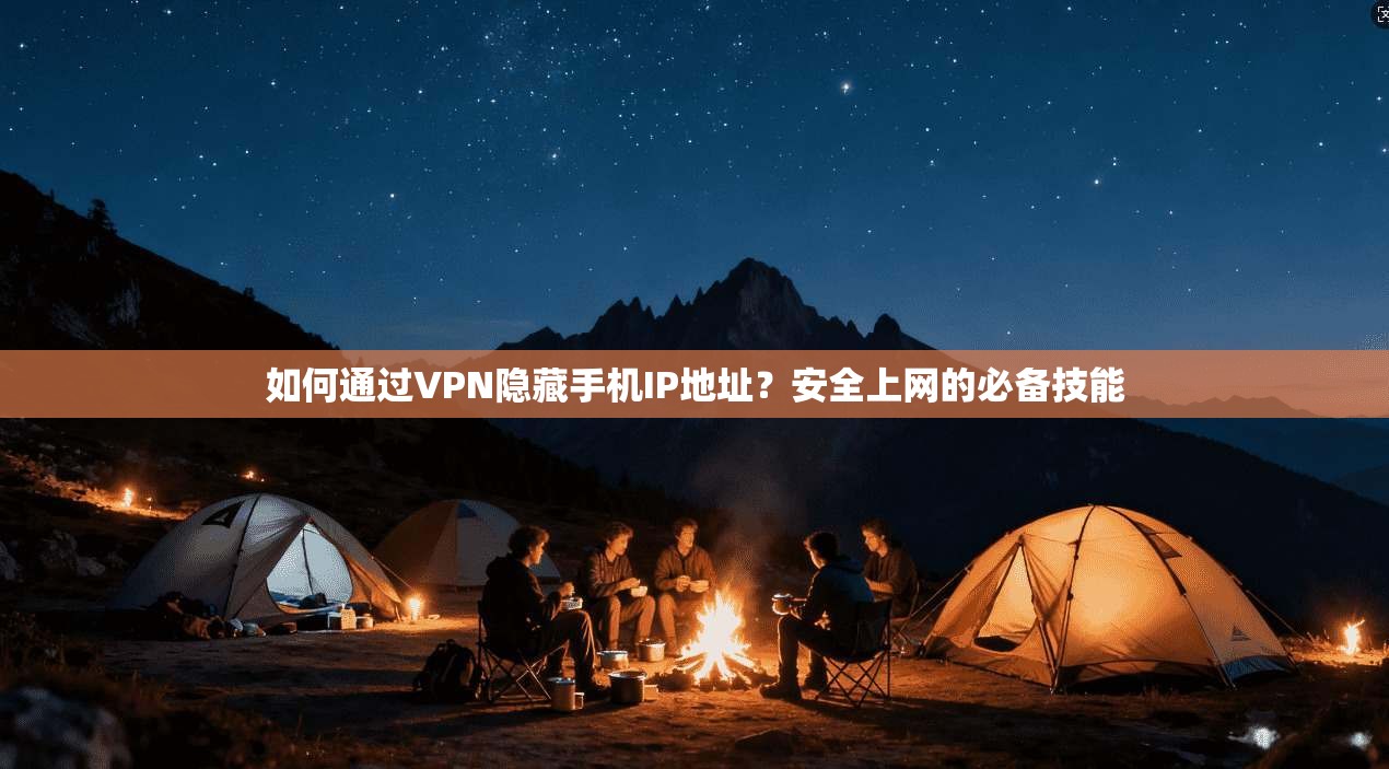 如何通过VPN隐藏手机IP地址？安全上网的必备技能