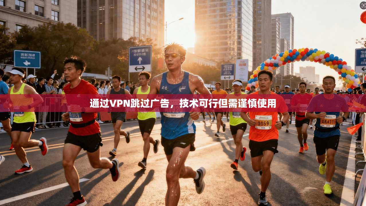 通过VPN跳过广告，技术可行但需谨慎使用