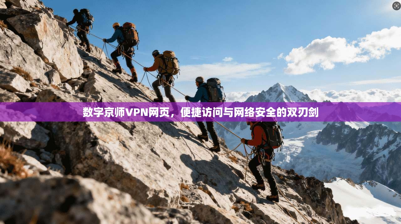 数字京师VPN网页，便捷访问与网络安全的双刃剑