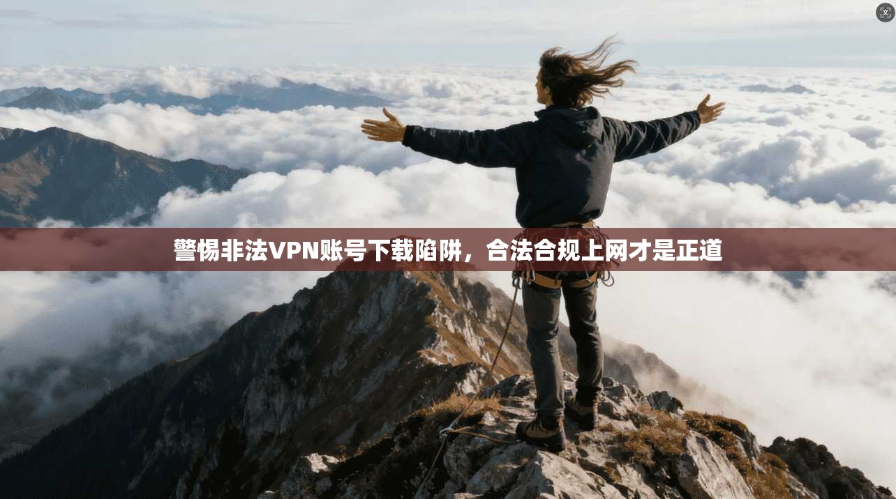 警惕非法VPN账号下载陷阱，合法合规上网才是正道