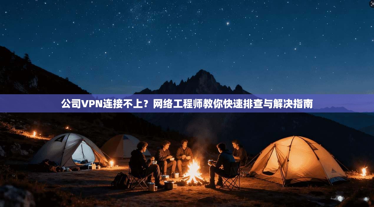 公司VPN连接不上？网络工程师教你快速排查与解决指南
