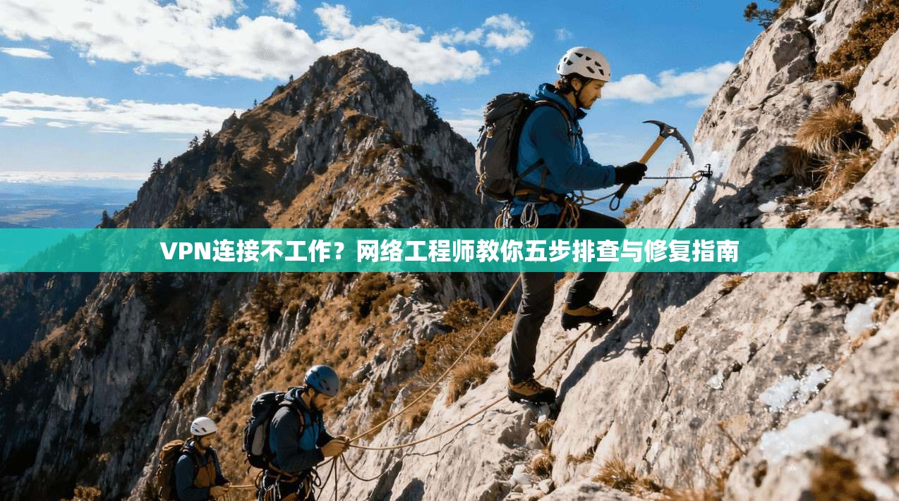 VPN连接不工作？网络工程师教你五步排查与修复指南