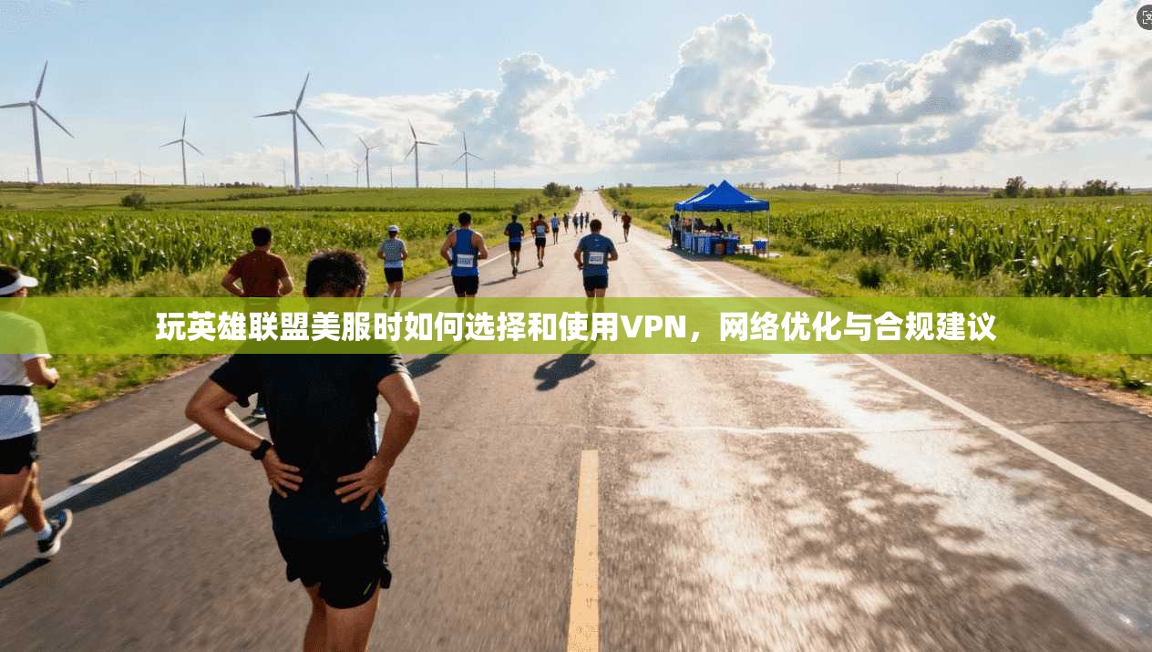 玩英雄联盟美服时如何选择和使用VPN，网络优化与合规建议