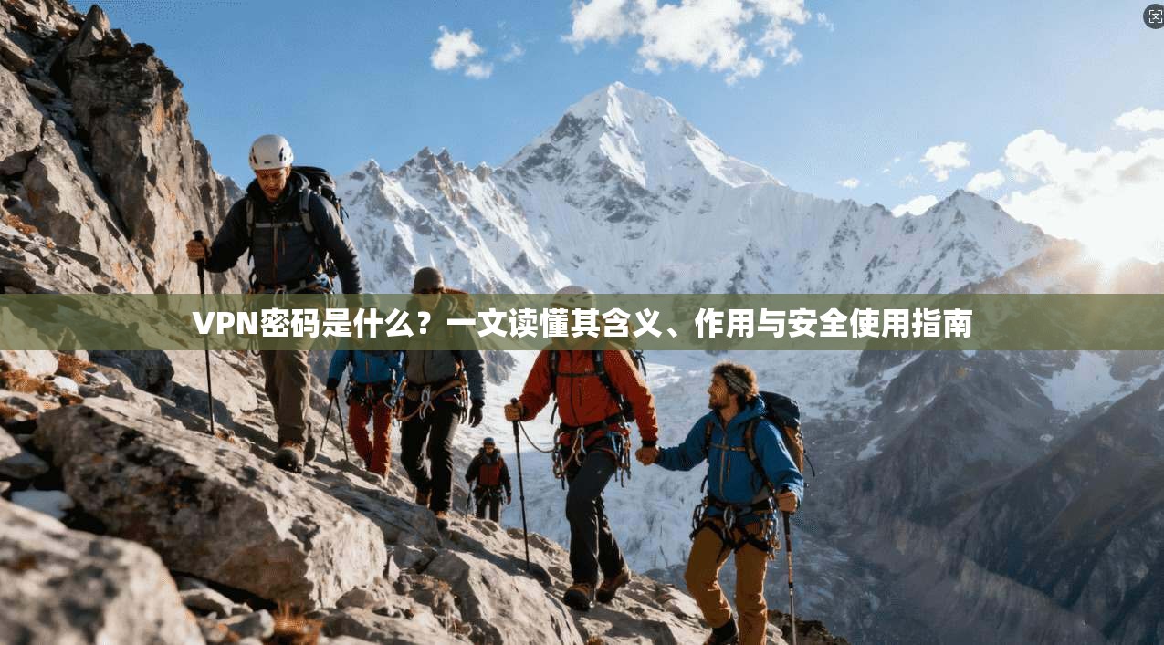 VPN密码是什么？一文读懂其含义、作用与安全使用指南