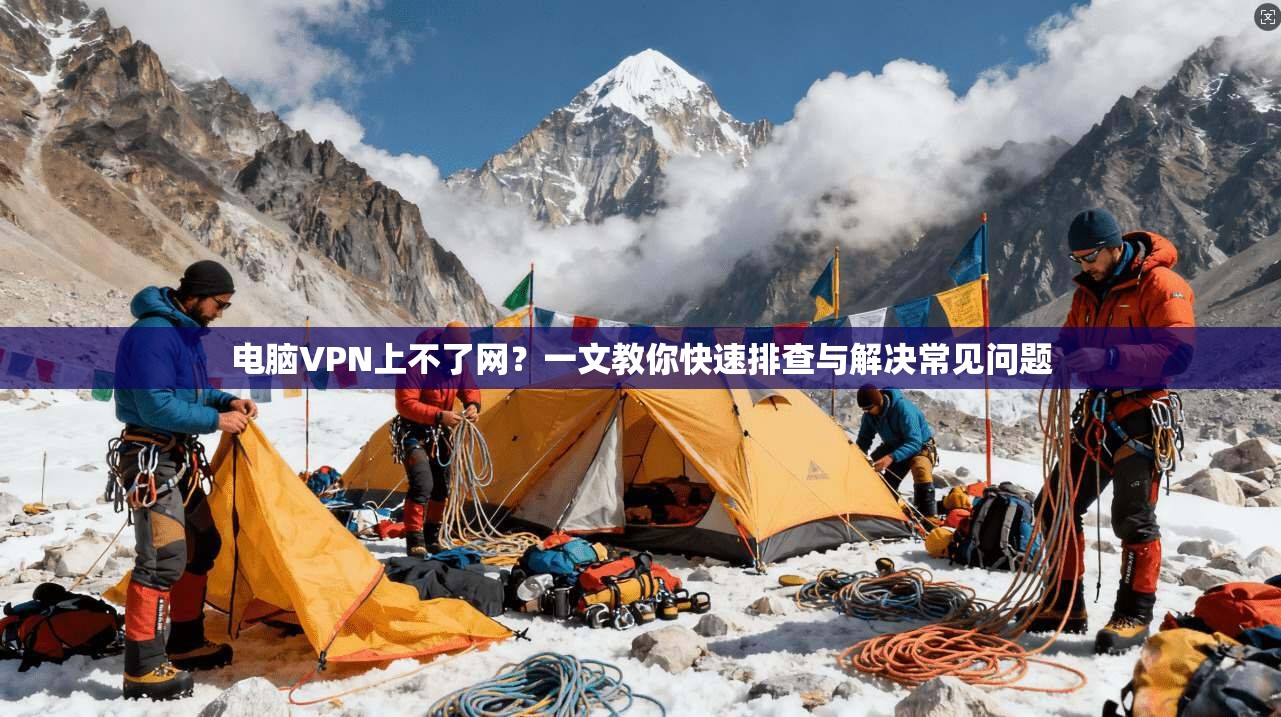 电脑VPN上不了网？一文教你快速排查与解决常见问题