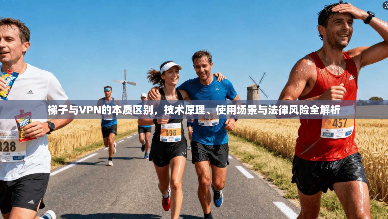 梯子与VPN的本质区别，技术原理、使用场景与法律风险全解析