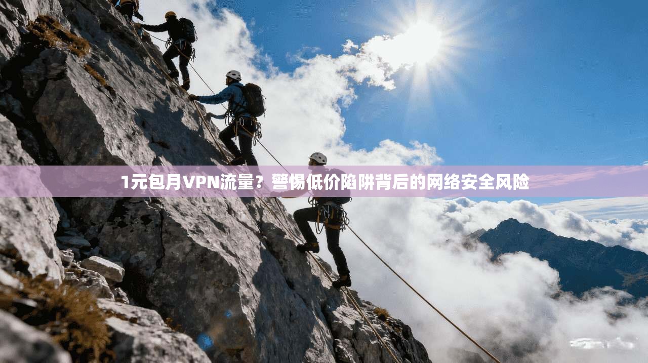 1元包月VPN流量？警惕低价陷阱背后的网络安全风险
